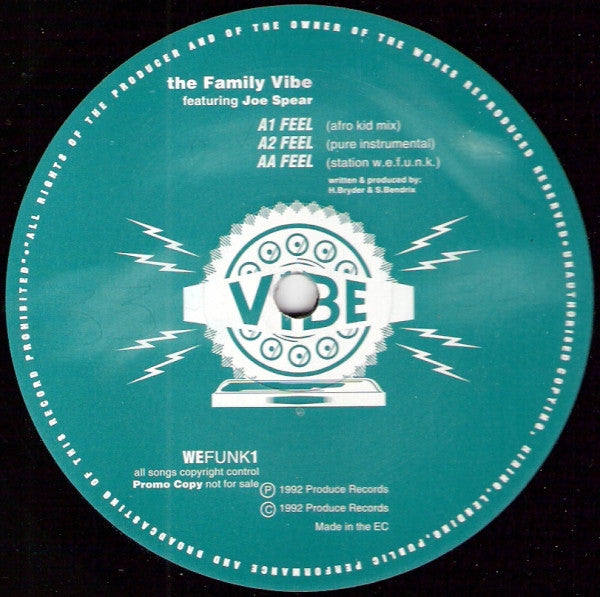 The Family Vibe : Feel (12")