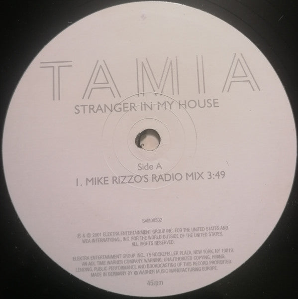 Tamia : Stranger In My House (12")