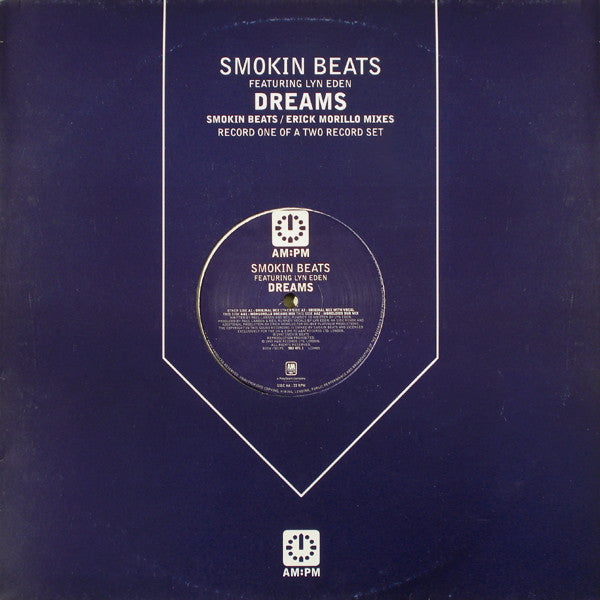 Smokin Beats Featuring Lyn Eden* : Dreams (Smokin Beats / Erick Morillo Mixes) (12", Rec)