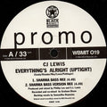 CJ Lewis : Everything's Alright (Uptight) / Human Nature (12", Promo)