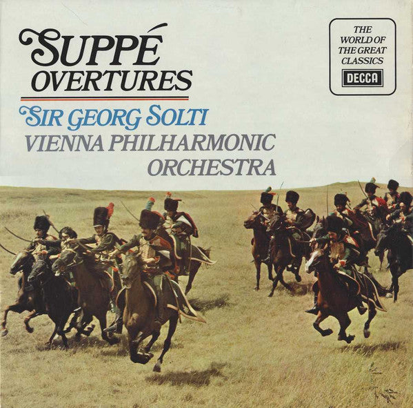 Suppé*, Sir Georg Solti*, Vienna Philharmonic Orchestra* : Overtures (LP, RE)