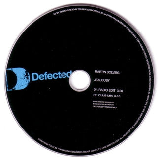 Martin Solveig : Jealousy (CD, Maxi, Promo)
