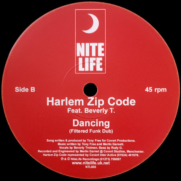 Harlem Zip Code : Dancing (12")