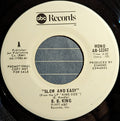 B.B. King : Slow And Easy (7", Mono, Promo)