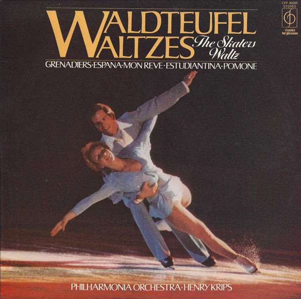 Emil Waldteufel, Philharmonia Orchestra, Henry Krips : Waldteufel Waltzes (LP, RE)
