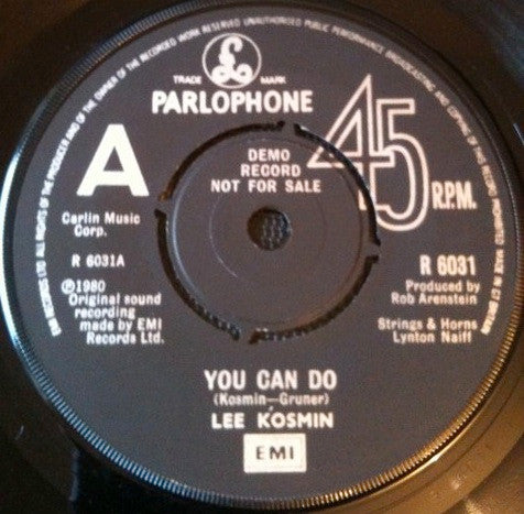 Lee Kosmin : You Can Do (7", Promo)