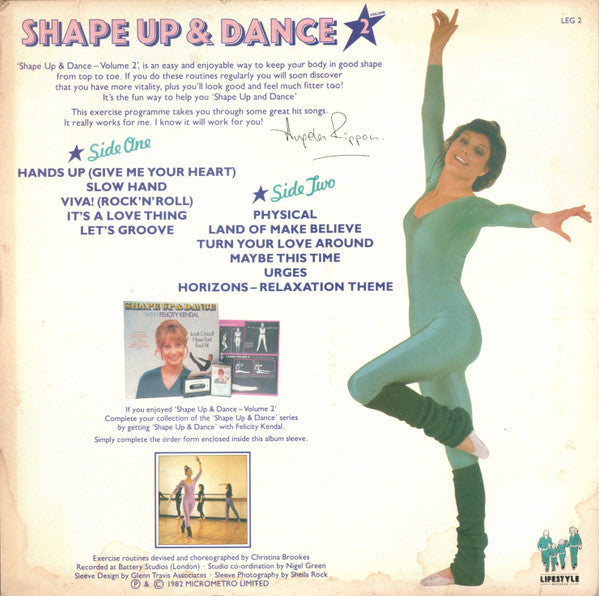 Angela Rippon : Shape Up & Dance Volume 2 (LP)