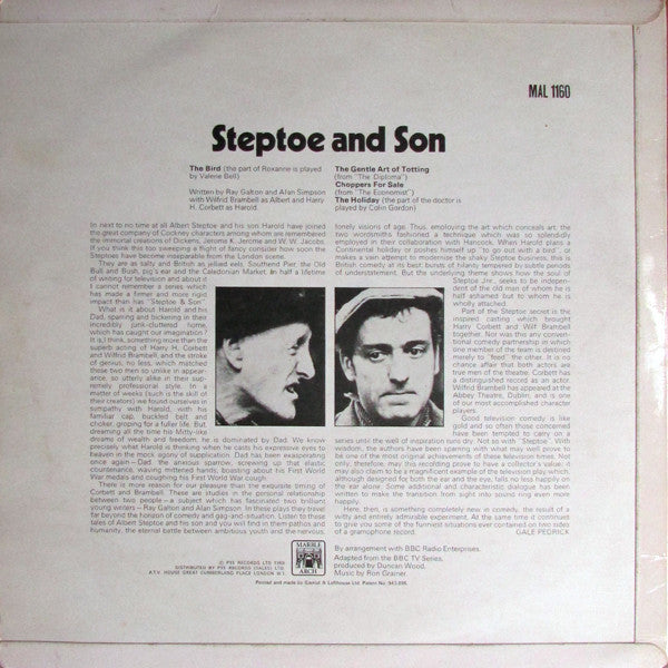 Wilfrid Brambell And Harry H. Corbett : Steptoe And Son (LP)