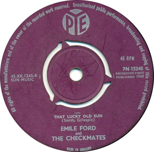 Emile Ford & The Checkmates : On A Slow Boat To China (7", Single)