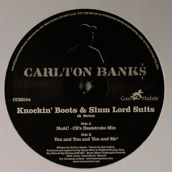 Carlton Banks : Knockin' Boots & Slum Lord Suits (12")