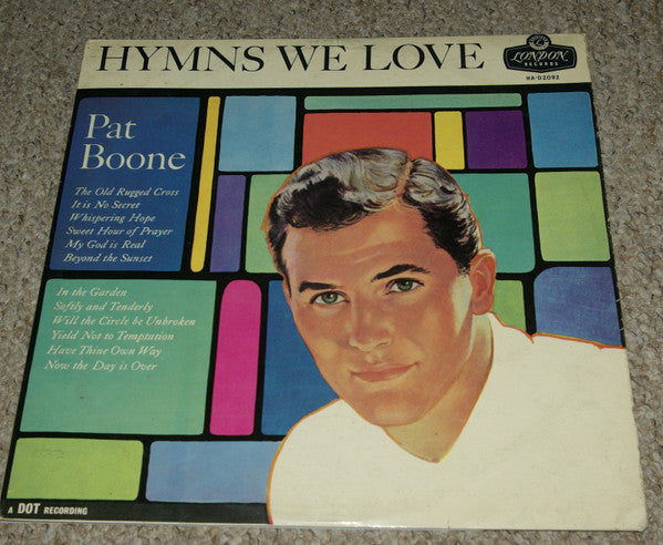 Pat Boone : Hymns We Love (LP, Album, Mono)