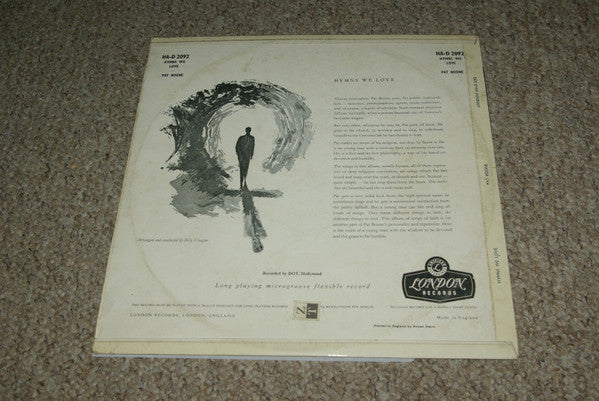 Pat Boone : Hymns We Love (LP, Album, Mono)