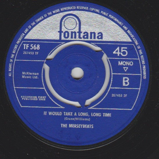 The Merseybeats : Don't Let It Happen To Us (7", Single, Mono)