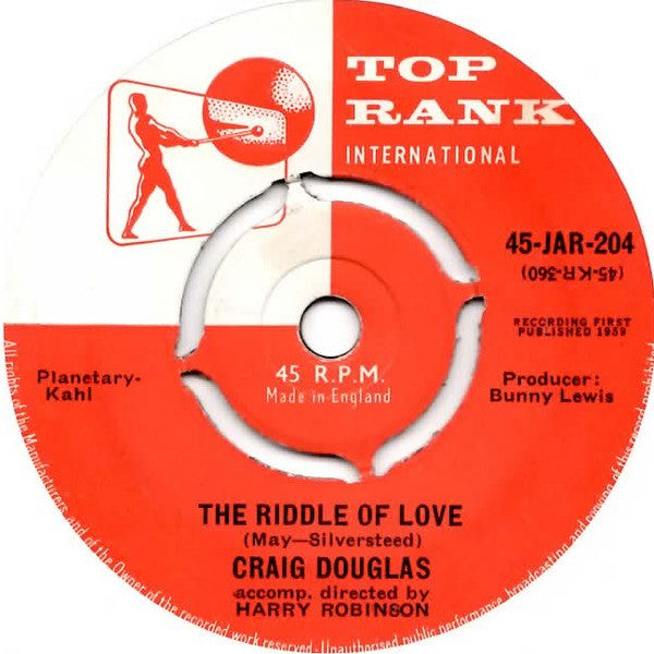 Craig Douglas (2) : Wish It Were Me (7", Single, 4 P)