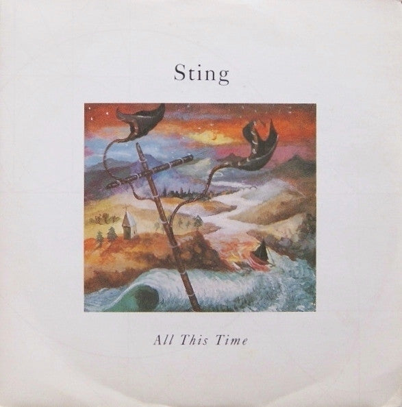 Sting : All This Time (7", Single, Pap)