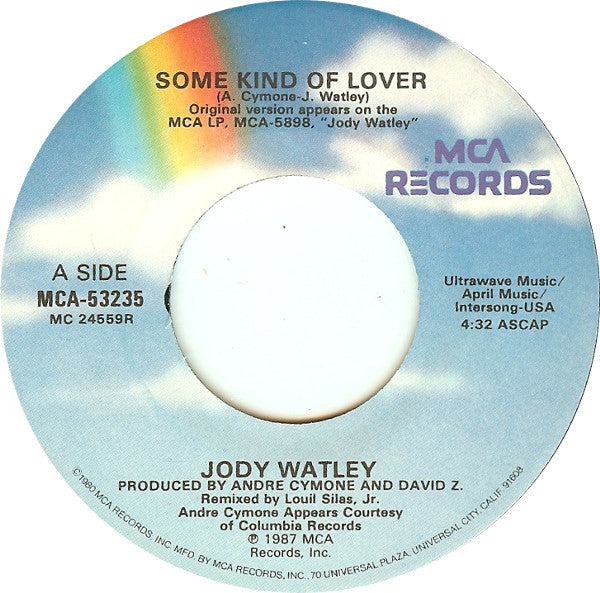 Jody Watley : Some Kind Of Lover (7", Single)
