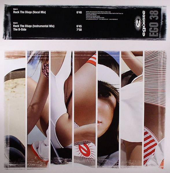 Aston Martinez Presents The Institution : Rock The Disqo (12")