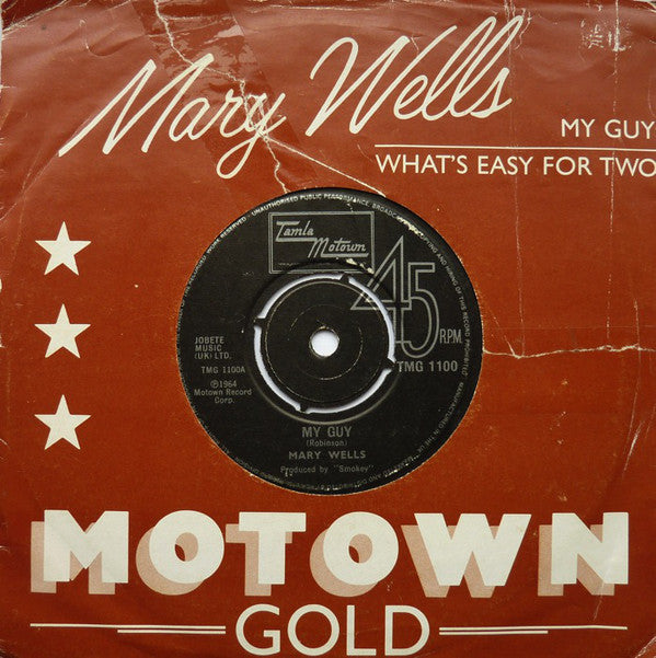 Mary Wells : My Guy (7", RE)