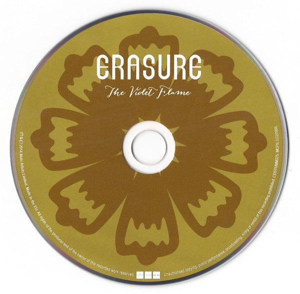 Erasure : The Violet Flame (CD, Album + CD, Album + Tri)