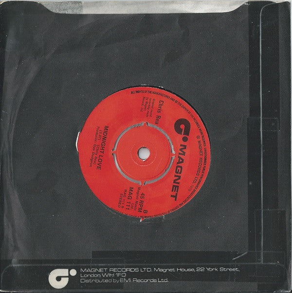 Chris Rea : Fool (If You Think It's Over) (7", Single)