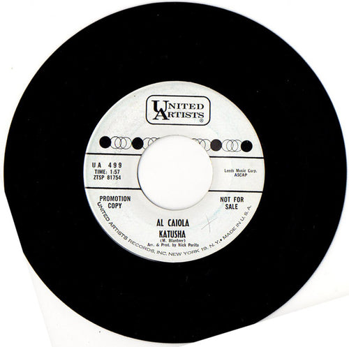 Al Caiola : Katusha (7", Single, Promo)