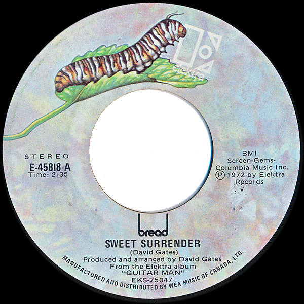 Bread : Sweet Surrender (7", Single)