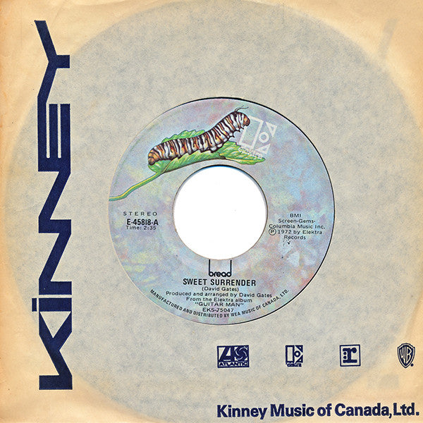 Bread : Sweet Surrender (7", Single)