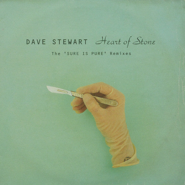 Dave Stewart* : Heart Of Stone (The 'Sure Is Pure' Remixes) (12", Single)