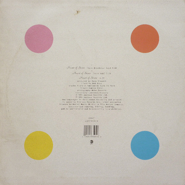 Dave Stewart* : Heart Of Stone (The 'Sure Is Pure' Remixes) (12", Single)
