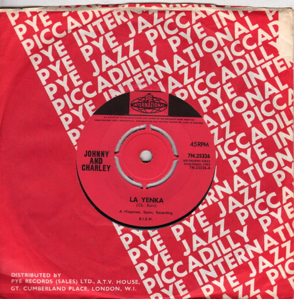 Johnny & Charley : La Yenka / Baila La Yenka (7", Single, Pus)