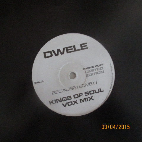 Dwele (2) : Because I Love You (12", Promo)
