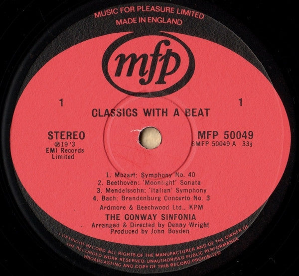The Conway Sinfonia : Classics With A Beat (LP)