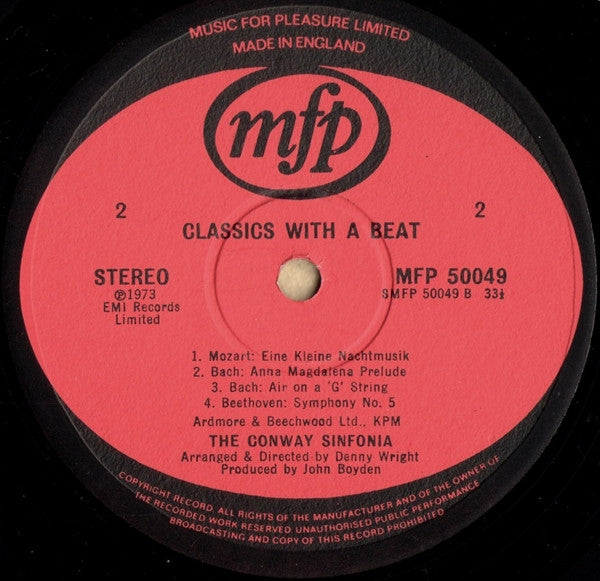 The Conway Sinfonia : Classics With A Beat (LP)