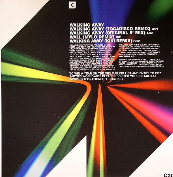 The Egg : Walking Away (12", S/Edition)