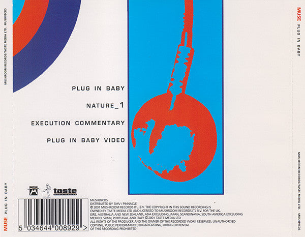 Muse : Plug In Baby (Minimax, Single, Enh, CD1)