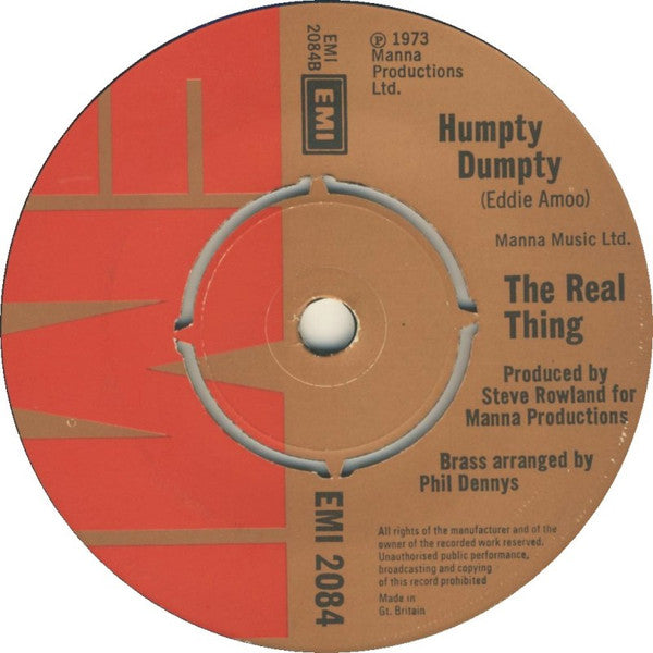 The Real Thing : Check It Out (7", Single)