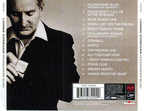 Lonnie Donegan : Muleskinner Blues (CD, Album)