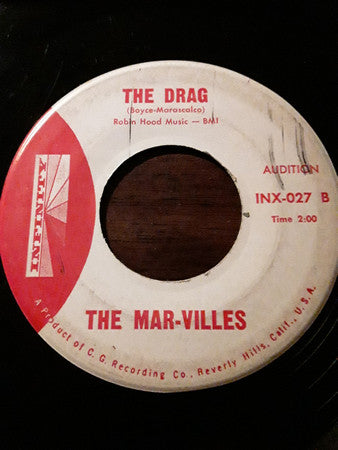 The Mar-Villes : The Drag (7", Single, Promo)