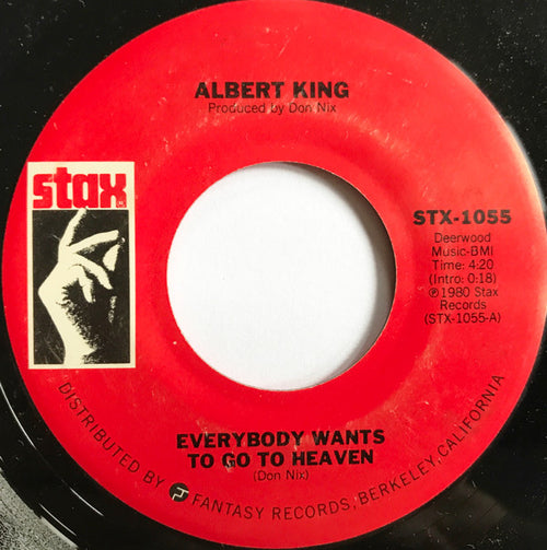 Albert King : Everybody Wants To Go To Heaven (7", Single)