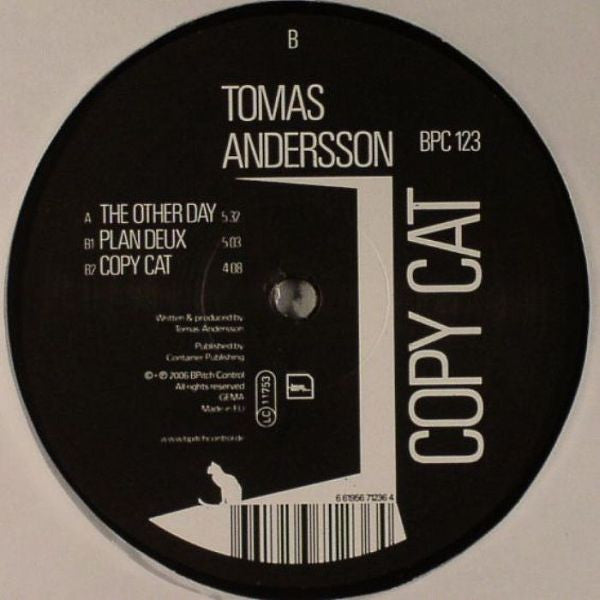 Tomas Andersson : Copy Cat (12")