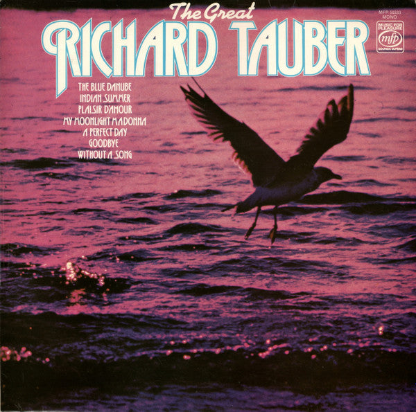 Richard Tauber : The Great Richard Tauber (LP, Comp, Mono)