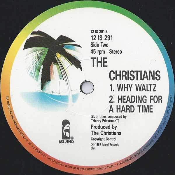 The Christians : Forgotten Town (12", Single)
