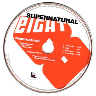 Eight (4) : Supernatural (CD, Single)