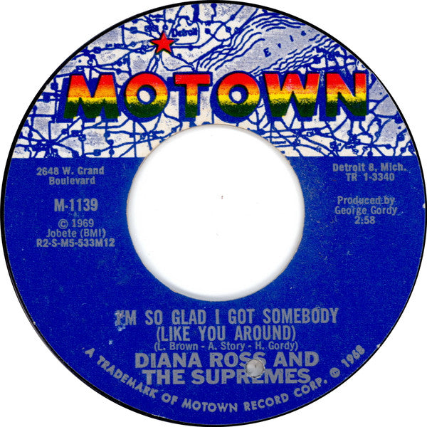 The Supremes : I'm Livin' In Shame (7")