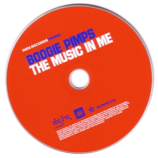 The Boogie Pimps : The Music In Me (CD, Single, Promo)