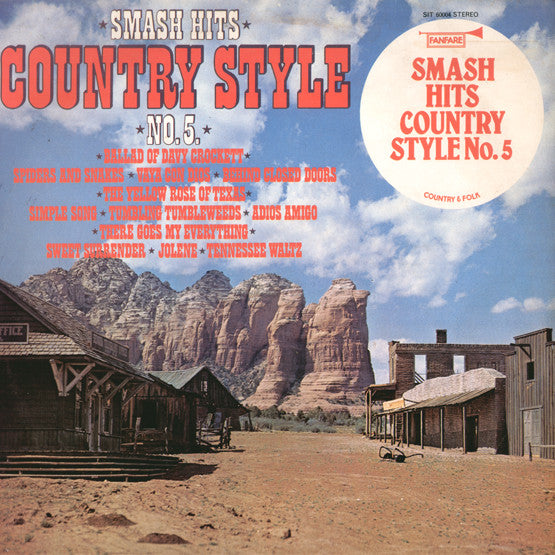 Various : Smash Hits Country Style No. 5 (LP, Comp, RE)