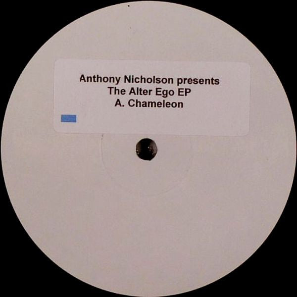 Anthony Nicholson : The Alter Ego EP (12", EP, Promo, W/Lbl, Sti)