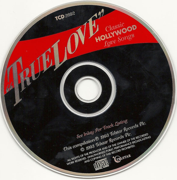 Various : True Love - 20 Classic Hollywood Love Songs (CD, Comp)