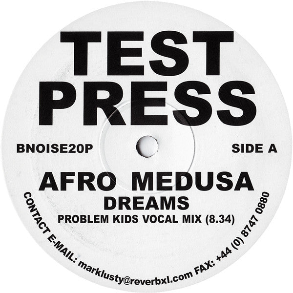 Afro Medusa : Dreams (12", TP)