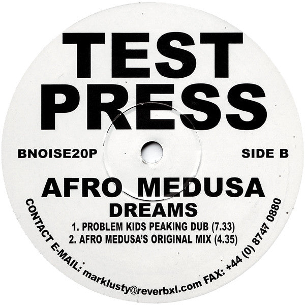 Afro Medusa : Dreams (12", TP)